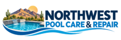 northwest pool care desert wave logo