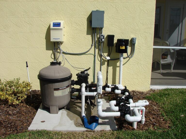 Pool Services Pool pump and filter equipment